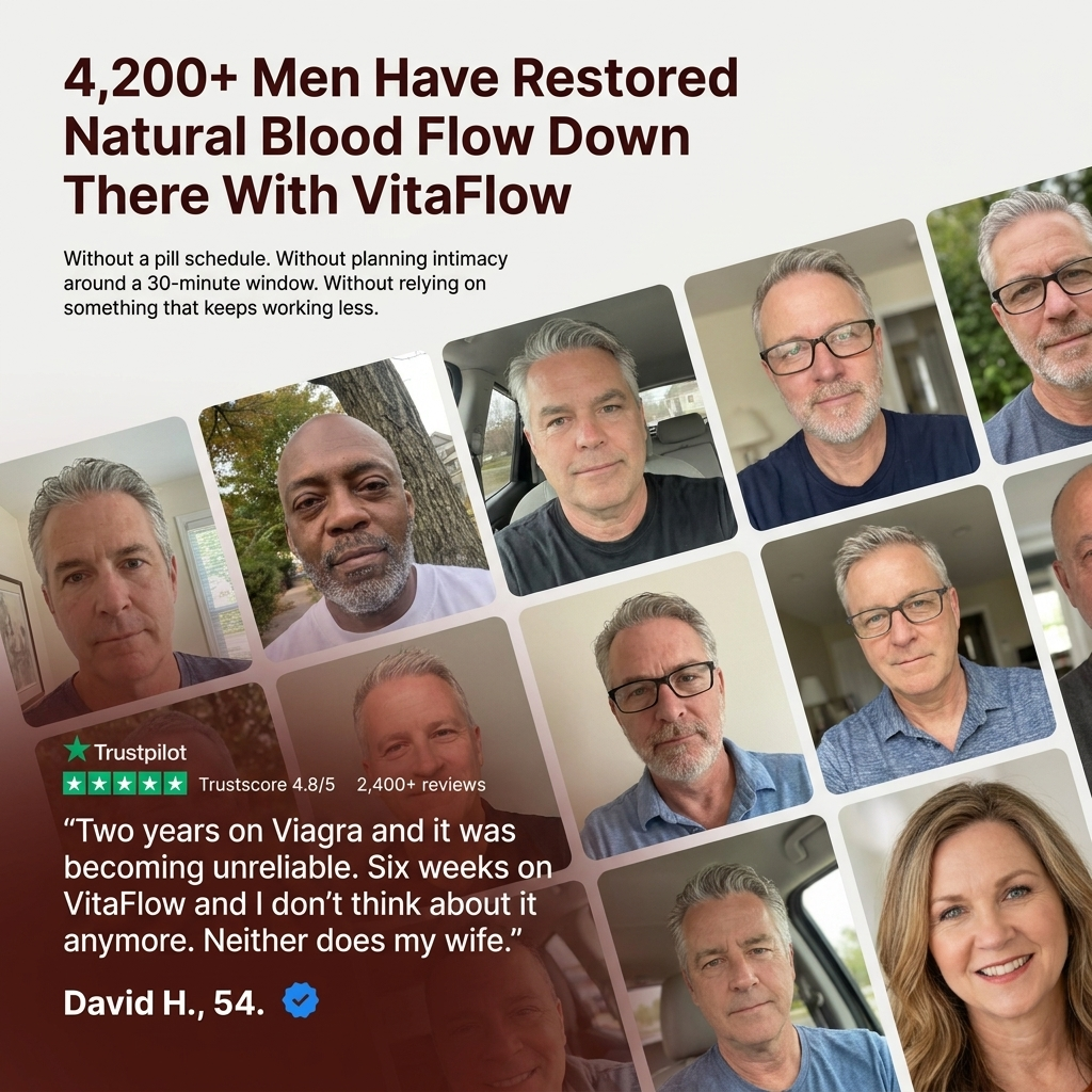 VitaFlow 24-Month Aged Garlic Extract — Supports Blood Flow & Male Vitality