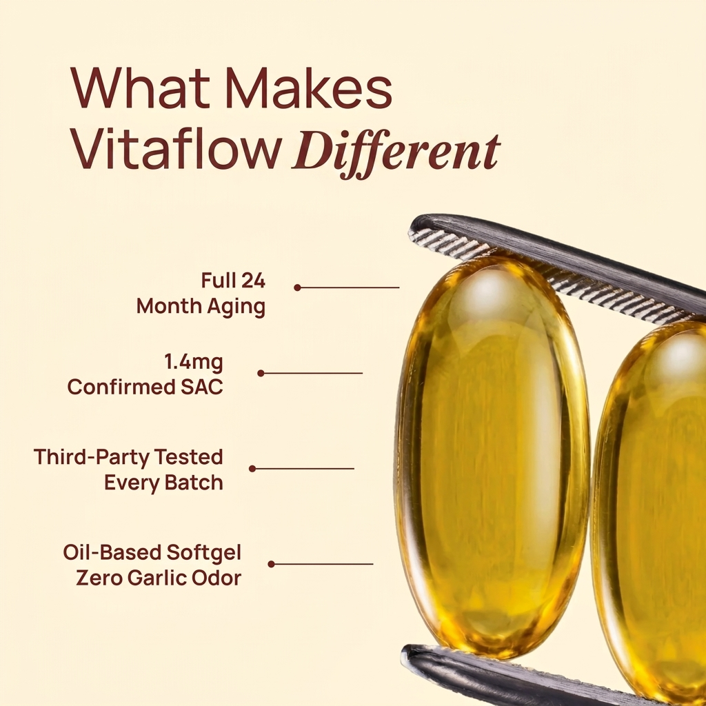 VitaFlow 24-Month Aged Garlic Extract