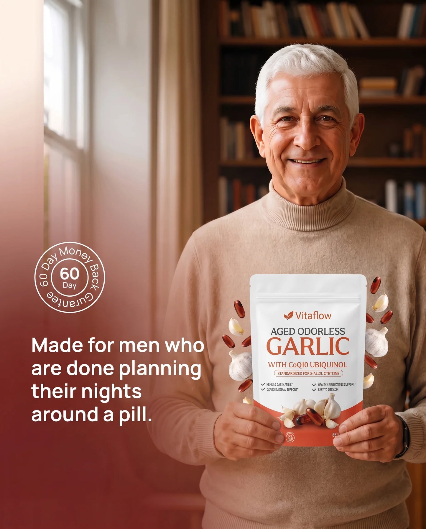 VitaFlow 24-Month Aged Garlic Extract