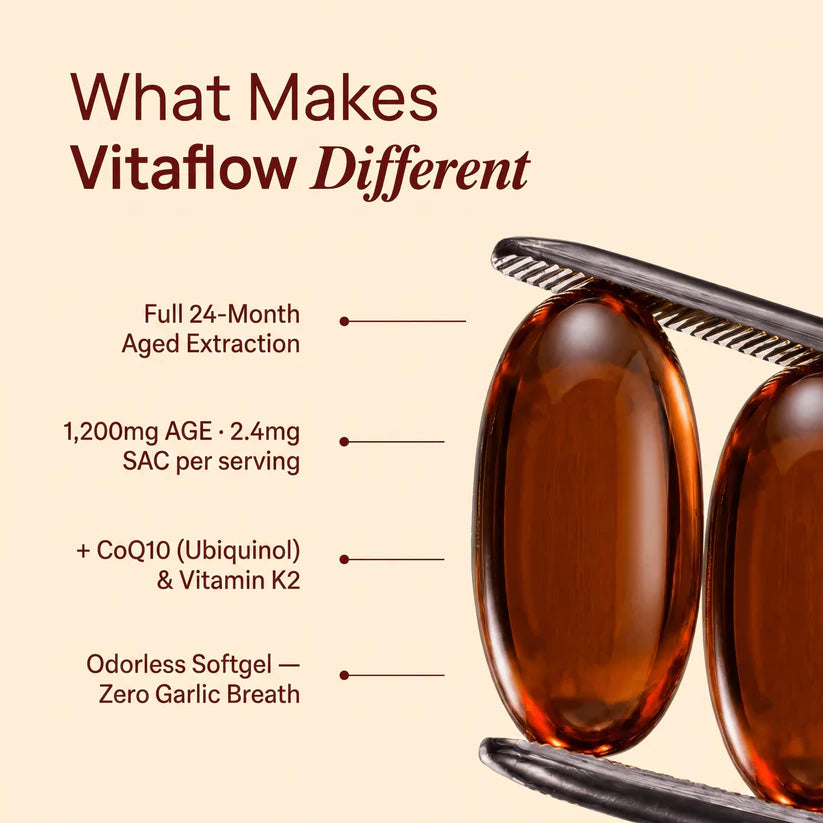 VitaFlow 24-Month Aged Garlic Extract